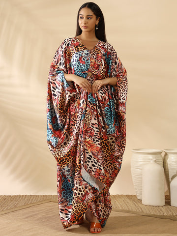 Zaya Satin Kaftan