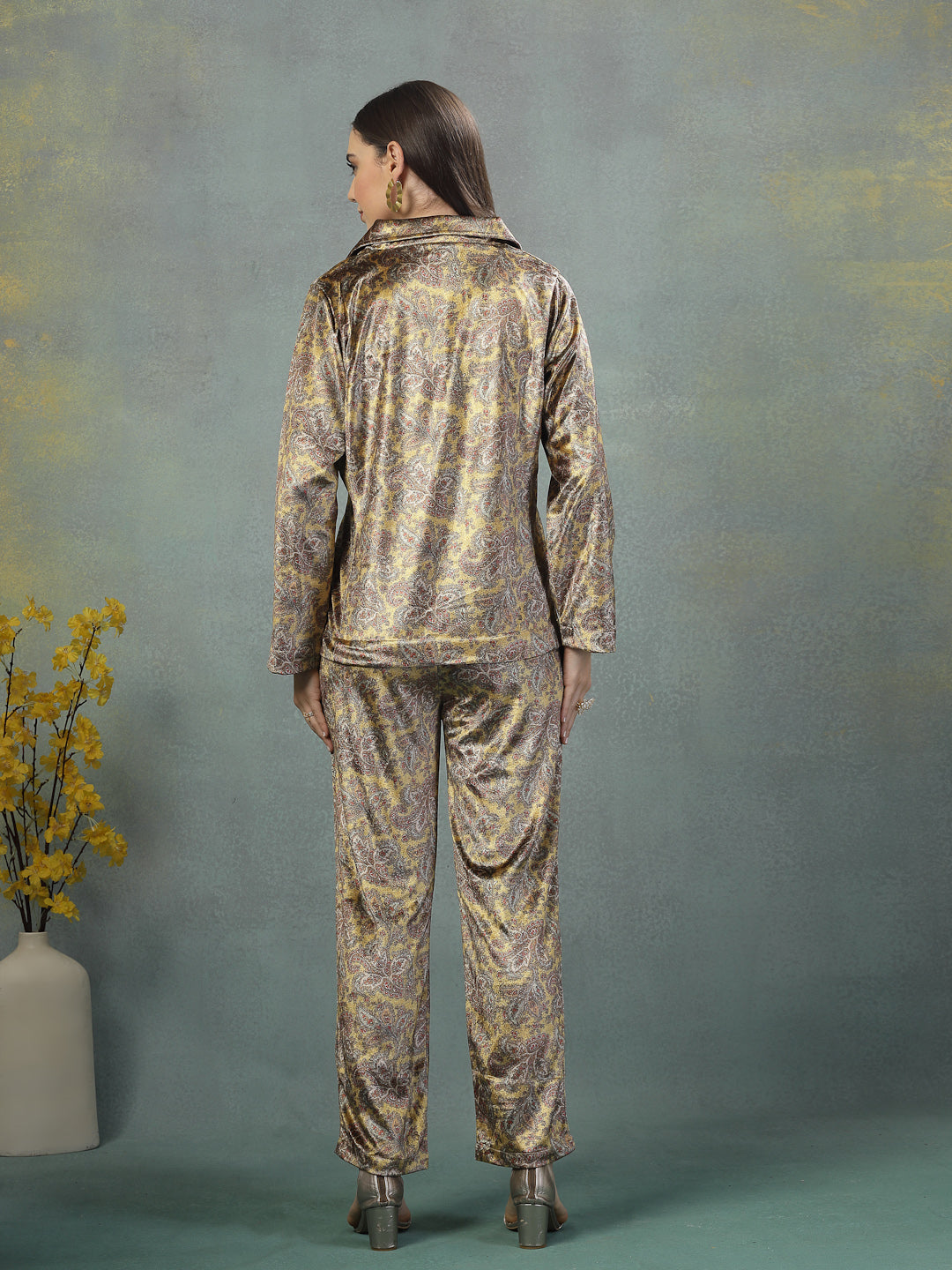Women Printed Night Suit