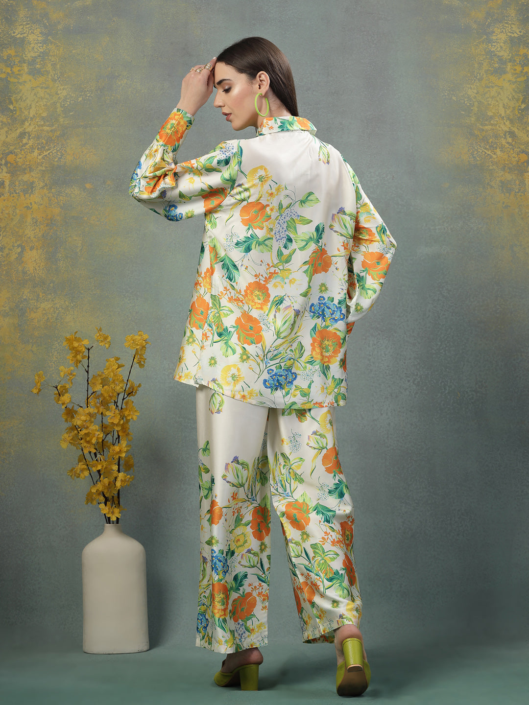 Women Printed Night Suit