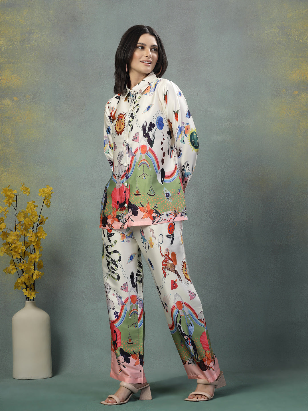 Vivienne Artistry Satin Set