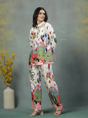 Vivienne Artistry Satin Set