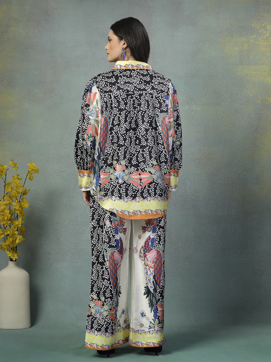 Women Floral Printed Night Suit