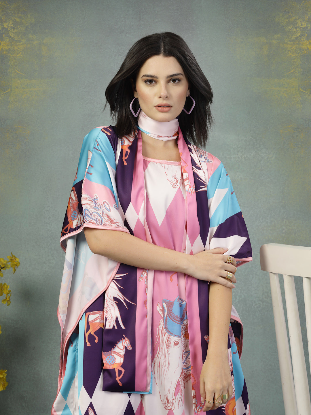 Elysian Artistry Stole Kaftan