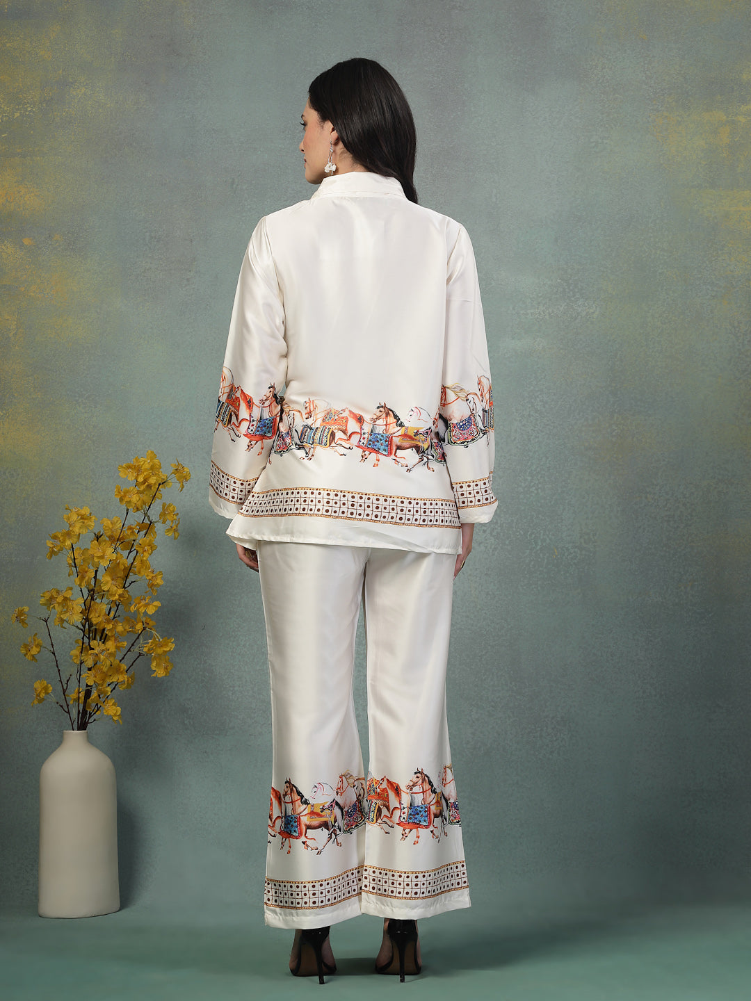 Women Printed Night Suit