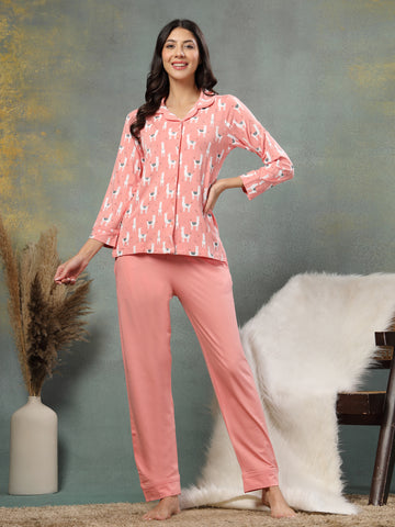 Llama Luxe Lycra Cotton Set