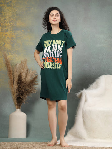 Emerald 'Unapologetic' Nightshirt