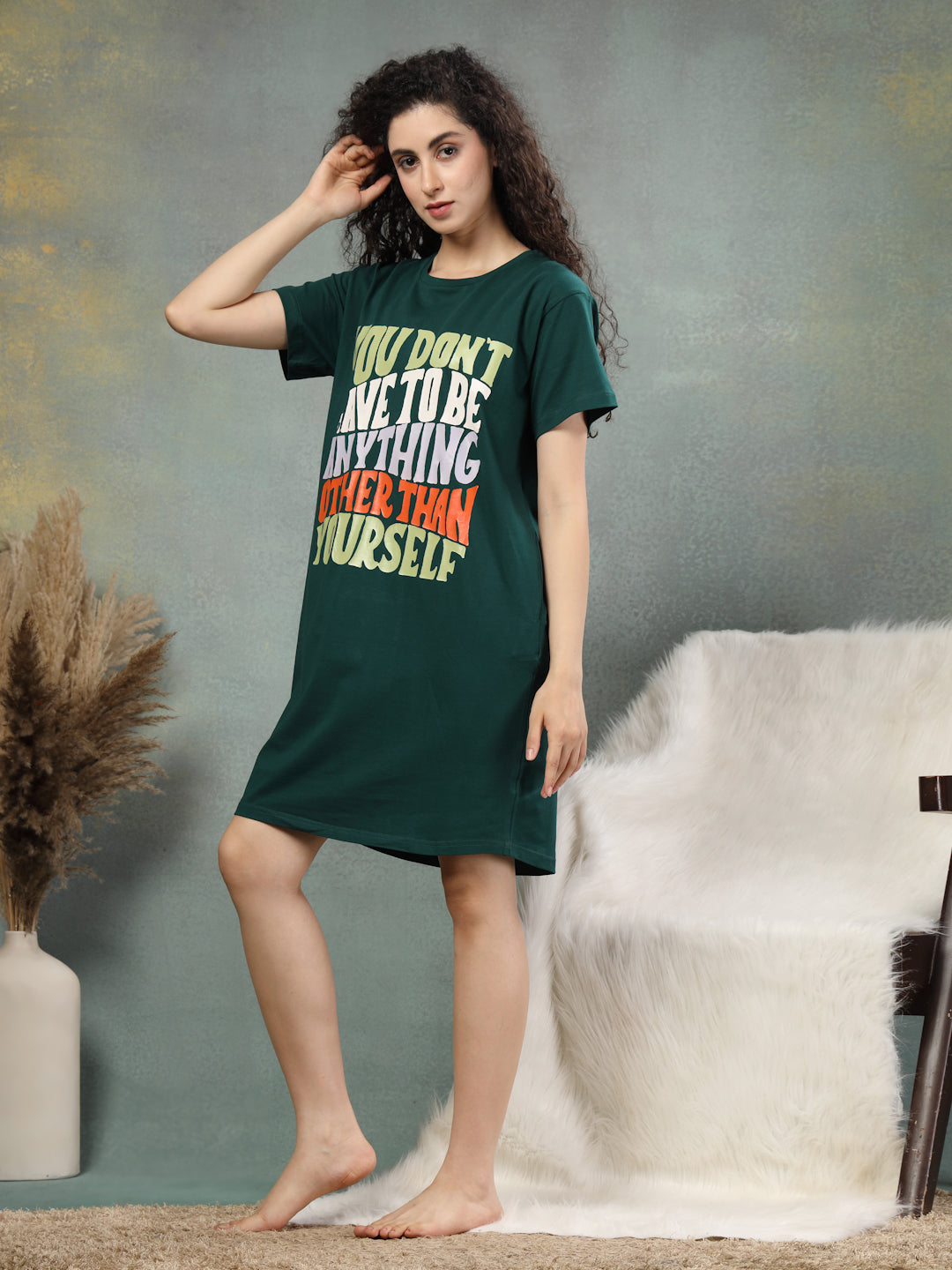 Emerald 'Unapologetic' Nightshirt