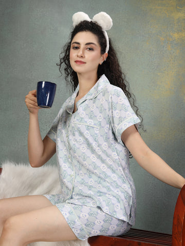 Pastel Dream Viscose Short Set