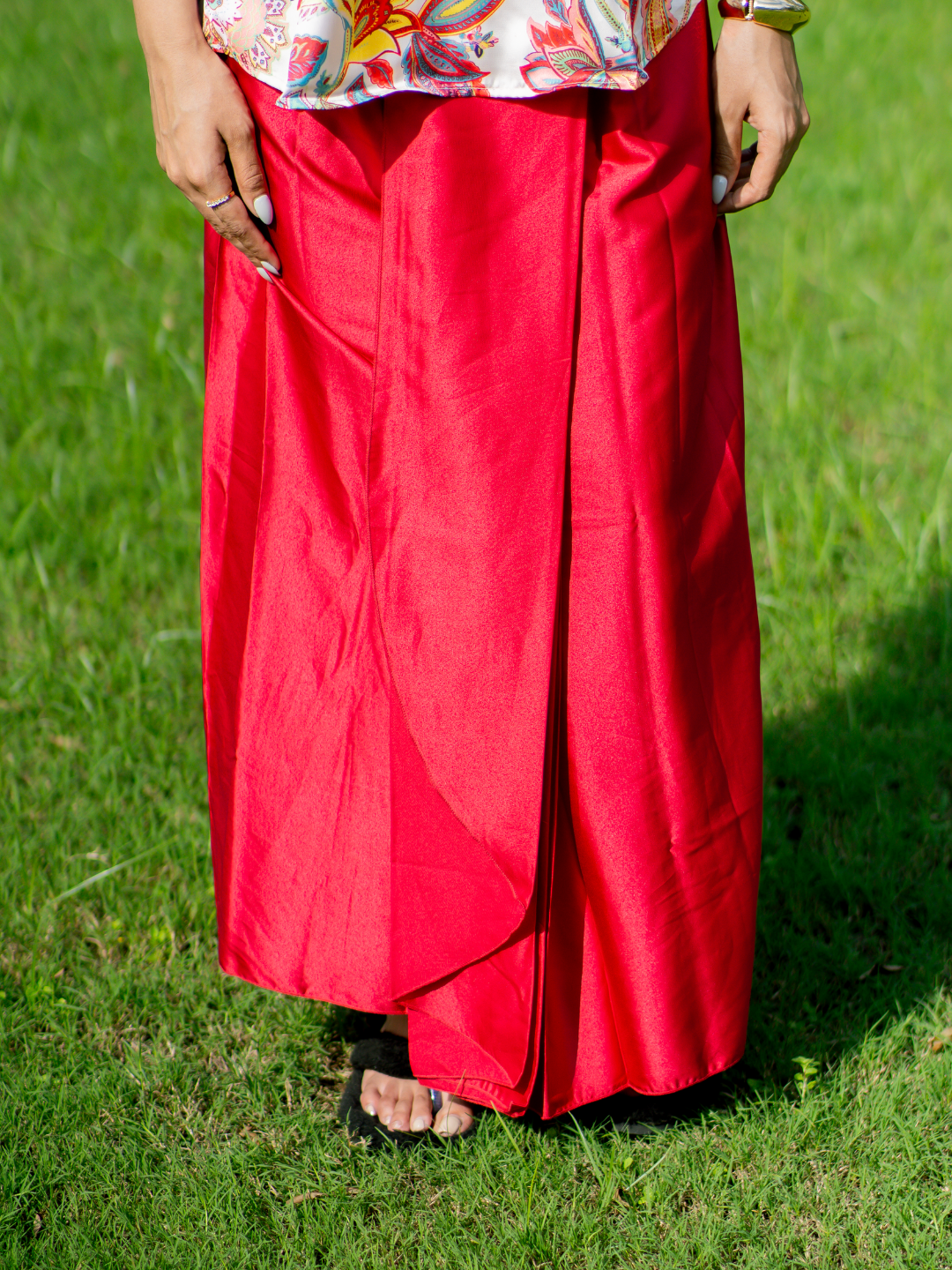 Noor Satin Dhoti Kurta Duo