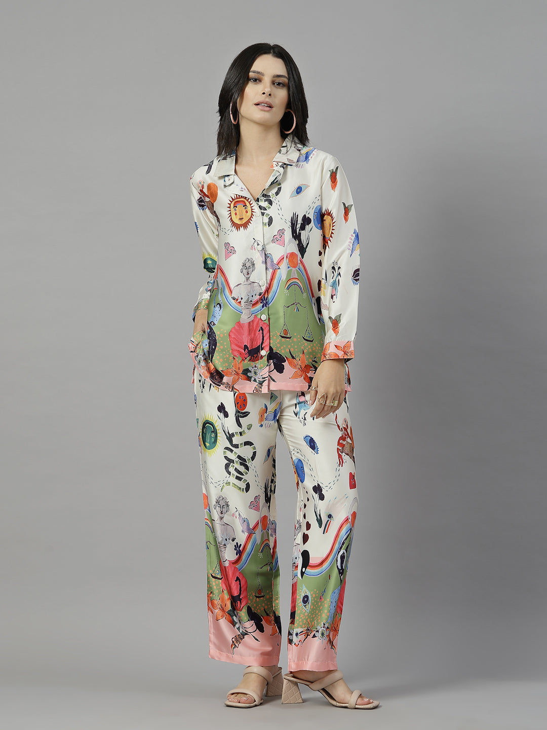 Vivienne Artistry Satin Set